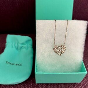 Tiffany Heart Pendant Necklace